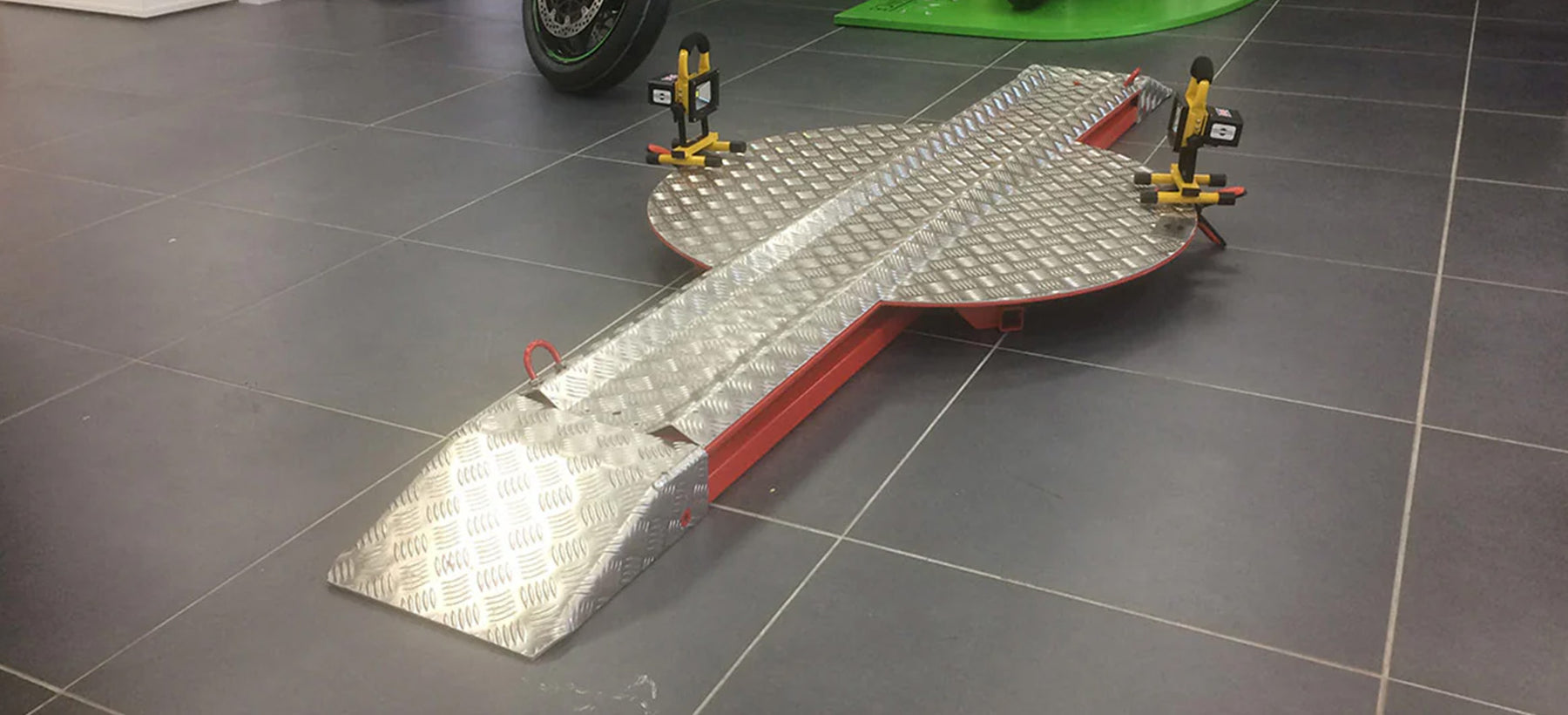 Turntable Long Ramp Motorcycle Turntables