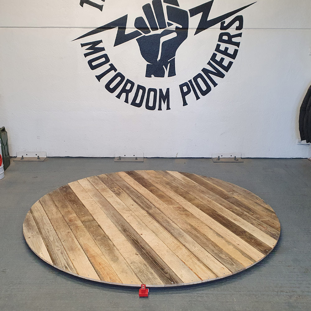 Wooden Deck Low Rider Turntable